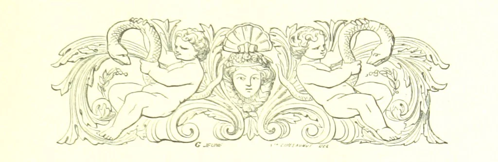 An illustration from Navigations de Alouys de Cademoste.-La Navigation du Capitaine Pierre Sintre ... escrite par Messer Alouys de Cademoste. [Translated by J. Temporal, 1895, leaf 25