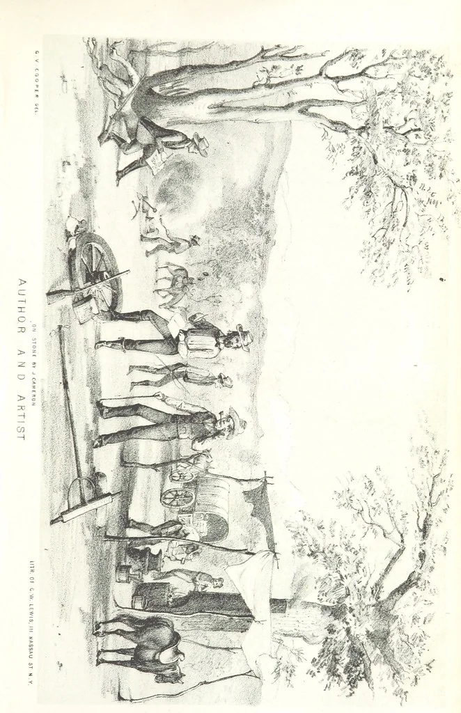 An illustration from California illustrated: including a description of the Panama and Nicaragua routes. By a returned Californian. [With plates, 1852, leaf 105