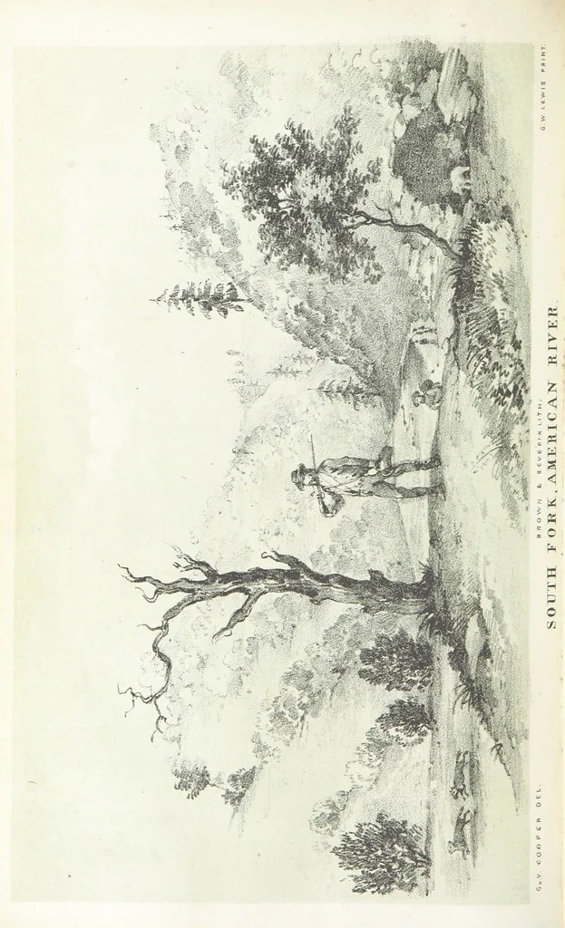 An illustration from California illustrated: including a description of the Panama and Nicaragua routes. By a returned Californian. [With plates, 1852, leaf 136