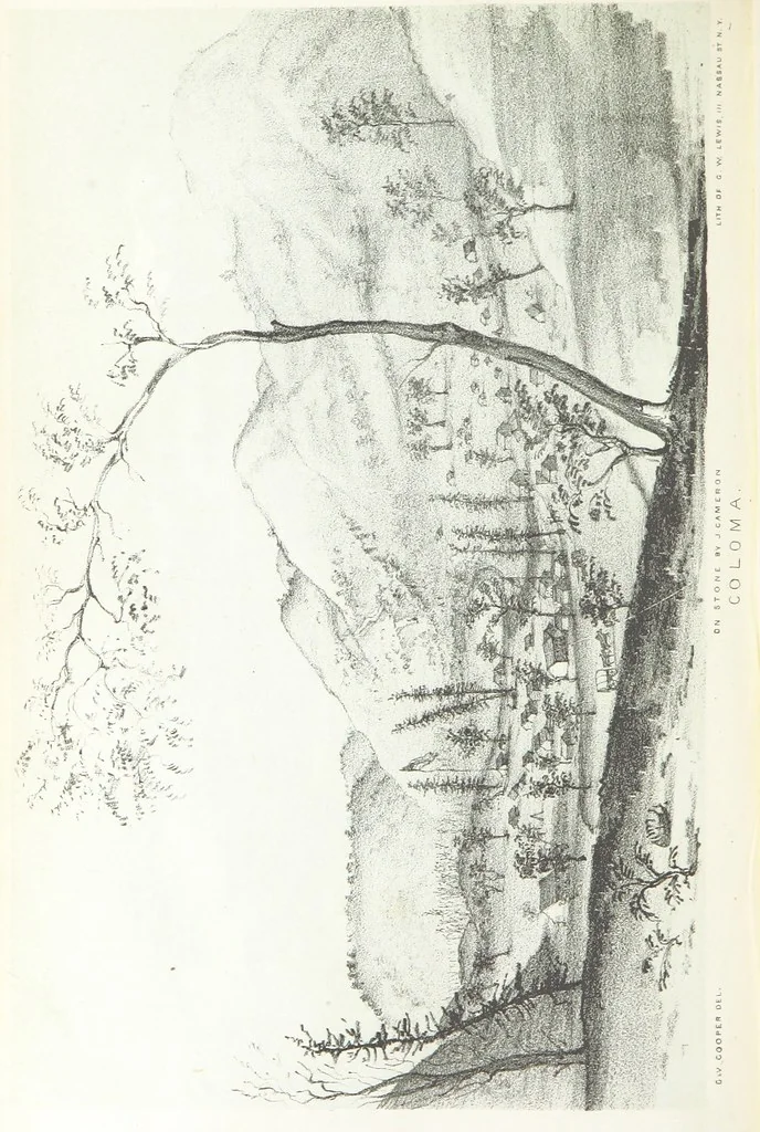 An illustration from California illustrated: including a description of the Panama and Nicaragua routes. By a returned Californian. [With plates, 1852, leaf 158