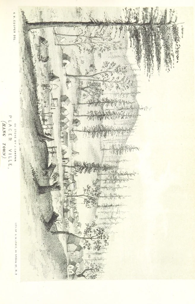 An illustration from California illustrated: including a description of the Panama and Nicaragua routes. By a returned Californian. [With plates, 1852, leaf 165