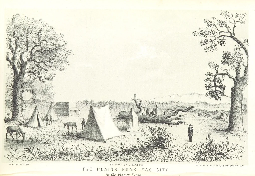 An illustration from California illustrated: including a description of the Panama and Nicaragua routes. By a returned Californian. [With plates, 1852, leaf 187