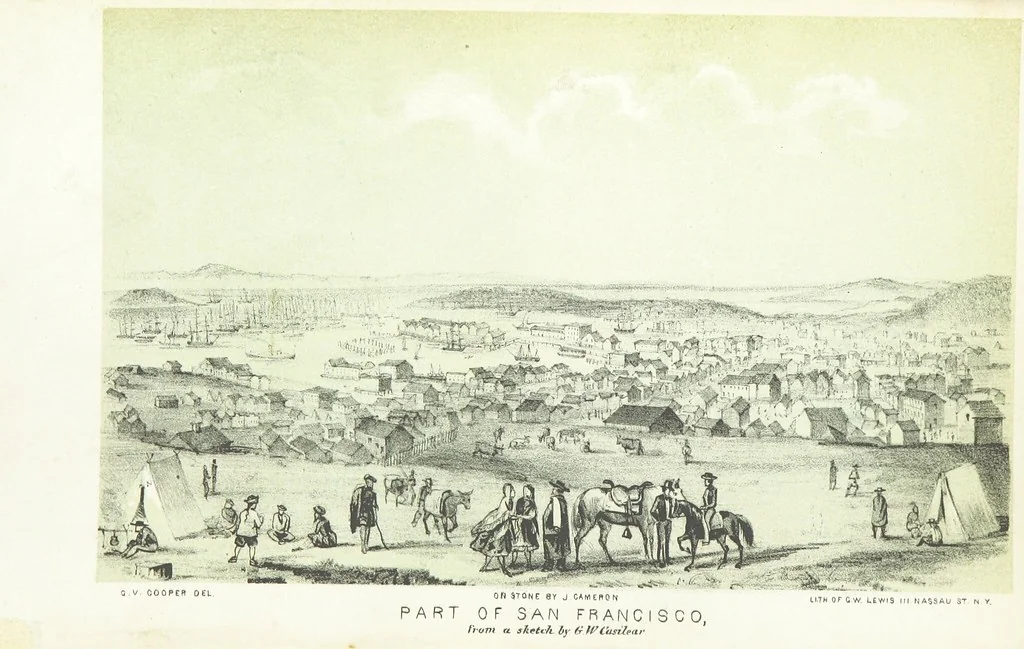 An illustration from California illustrated: including a description of the Panama and Nicaragua routes. By a returned Californian. [With plates, 1852, leaf 8