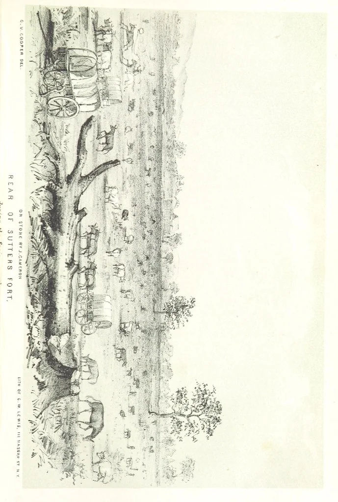 An illustration from California illustrated: including a description of the Panama and Nicaragua routes. By a returned Californian. [With plates, 1852, leaf 97