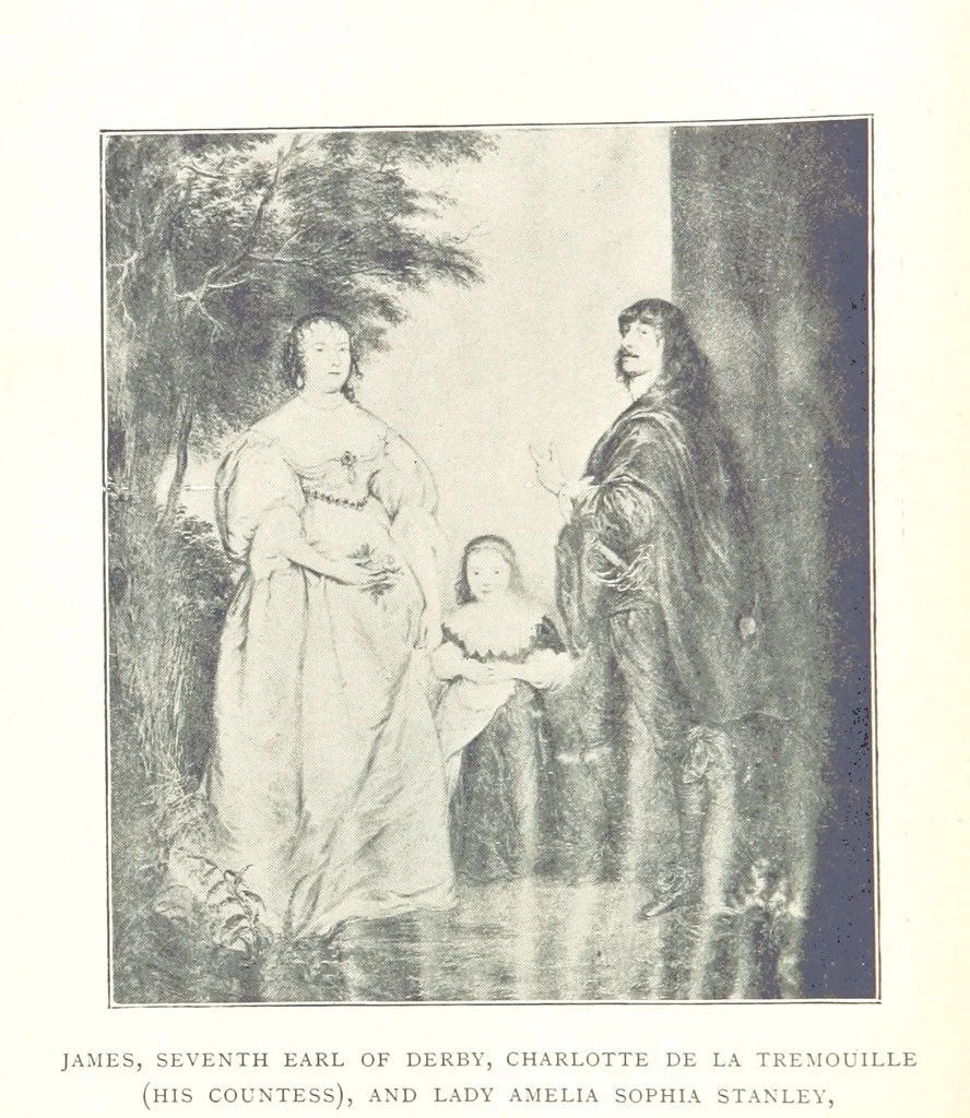 An illustration from From King Orry to Queen Victoria. A short and concise history of the Isle of Man. [With plates, 1899, leaf 10