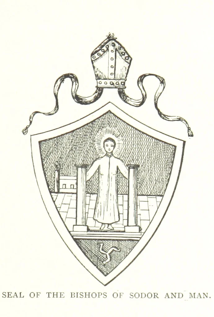 An illustration from From King Orry to Queen Victoria. A short and concise history of the Isle of Man. [With plates, 1899, leaf 281