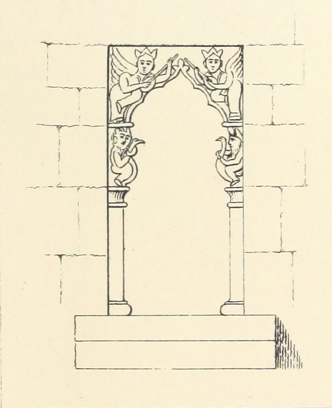 An illustration from Kulu: its beauties, antiquities and silver mines, including a trip over the Snowy Range and glaciers. By the author of “Notes on the Mineral Wealth of India” [i.e. J. Calvert], 1873, leaf 133