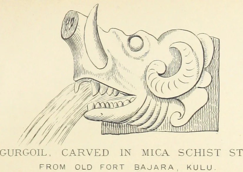 An illustration from Kulu: its beauties, antiquities and silver mines, including a trip over the Snowy Range and glaciers. By the author of “Notes on the Mineral Wealth of India” [i.e. J. Calvert], 1873, leaf 41