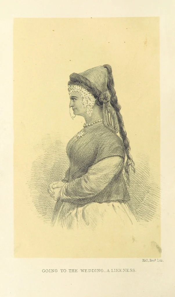 An illustration from Kulu: its beauties, antiquities and silver mines, including a trip over the Snowy Range and glaciers. By the author of “Notes on the Mineral Wealth of India” [i.e. J. Calvert], 1873, leaf 8