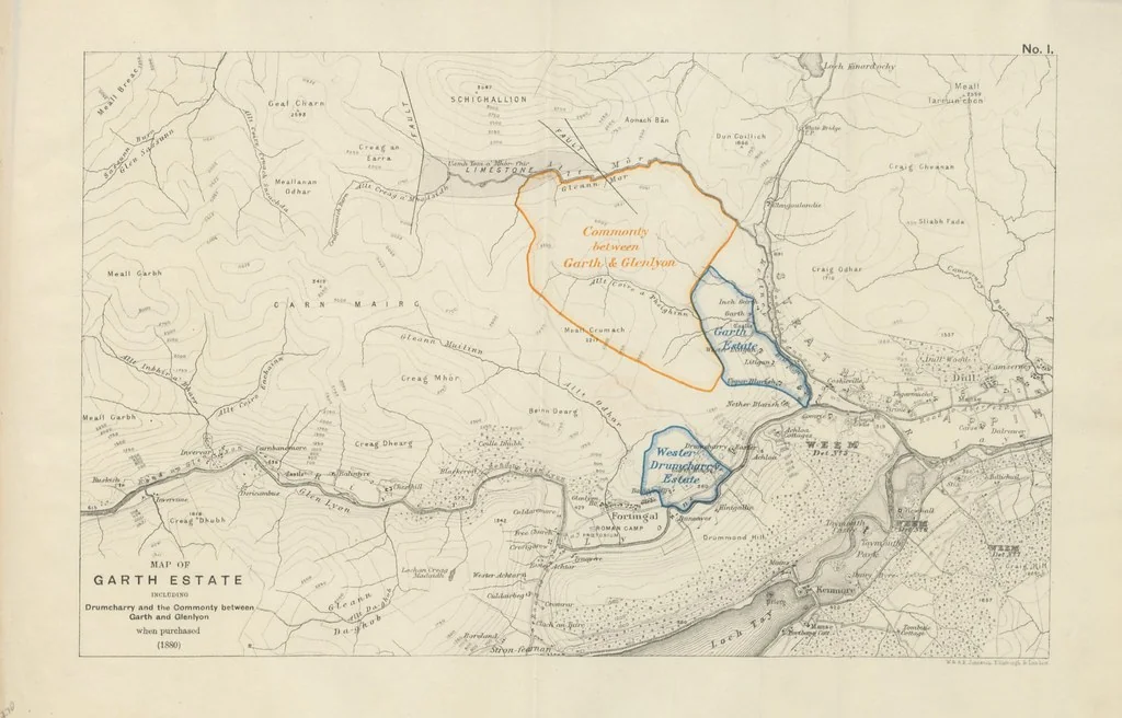An illustration from The Book of Garth and Fortingall. Historical sketches relating to the districts of Garth, Fortingall, Athole, and Breadalbane, 1888, leaf 283