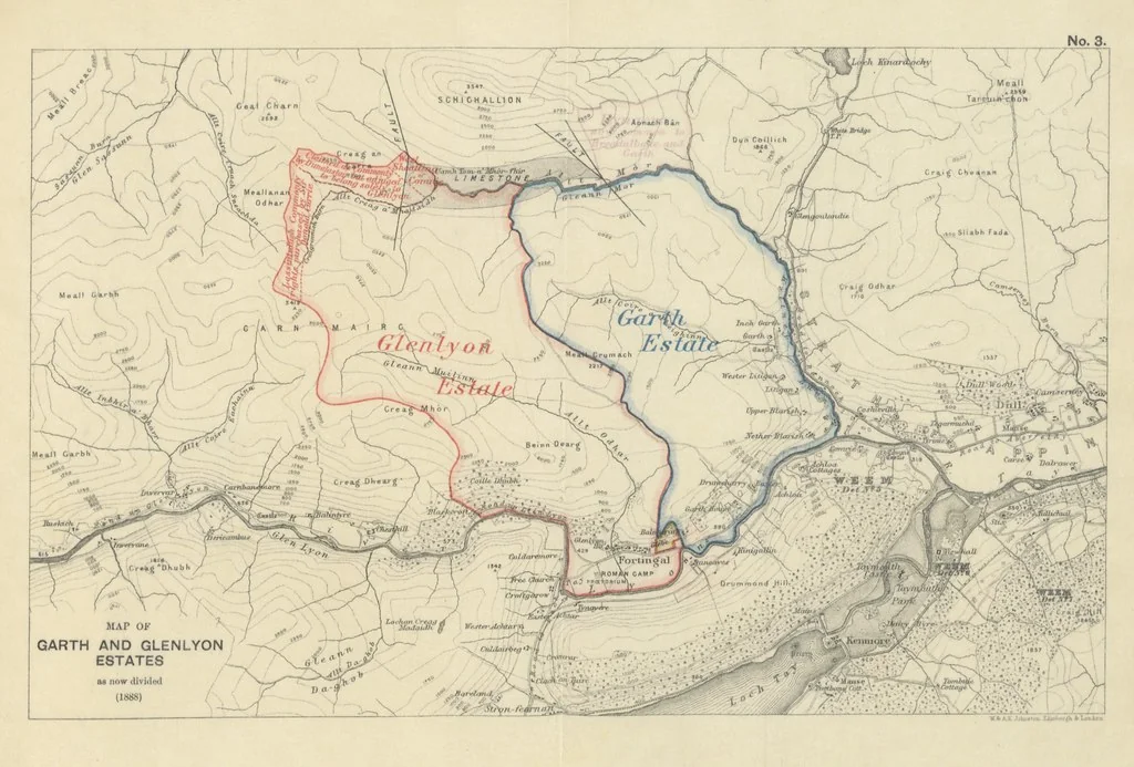 An illustration from The Book of Garth and Fortingall. Historical sketches relating to the districts of Garth, Fortingall, Athole, and Breadalbane, 1888, leaf 297