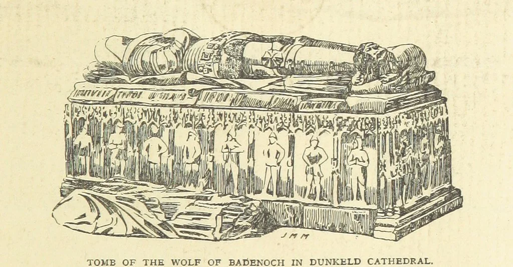 An illustration from The Book of Garth and Fortingall. Historical sketches relating to the districts of Garth, Fortingall, Athole, and Breadalbane, 1888, leaf 9