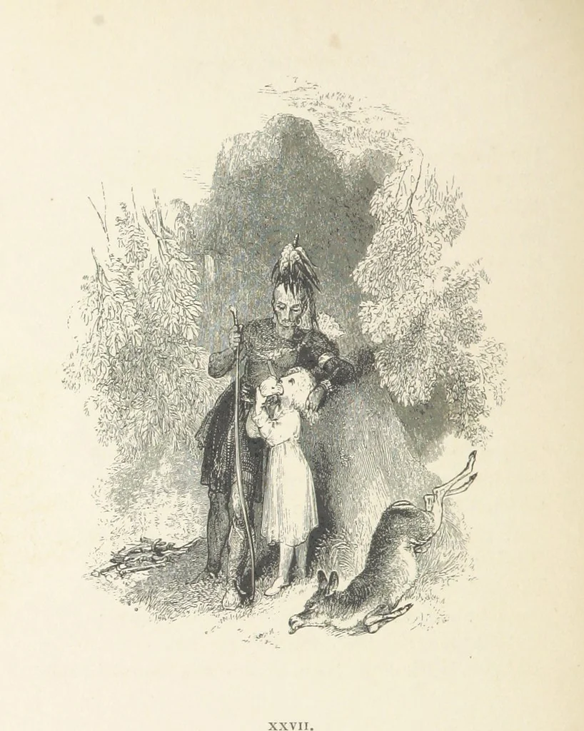An illustration from The Poetical Works of Thomas Campbell. Illustrated by twenty vignettes from designs by Turner, and thirty-seven woodcuts from designs by Harvey. [With a portrait, 1843, leaf 164