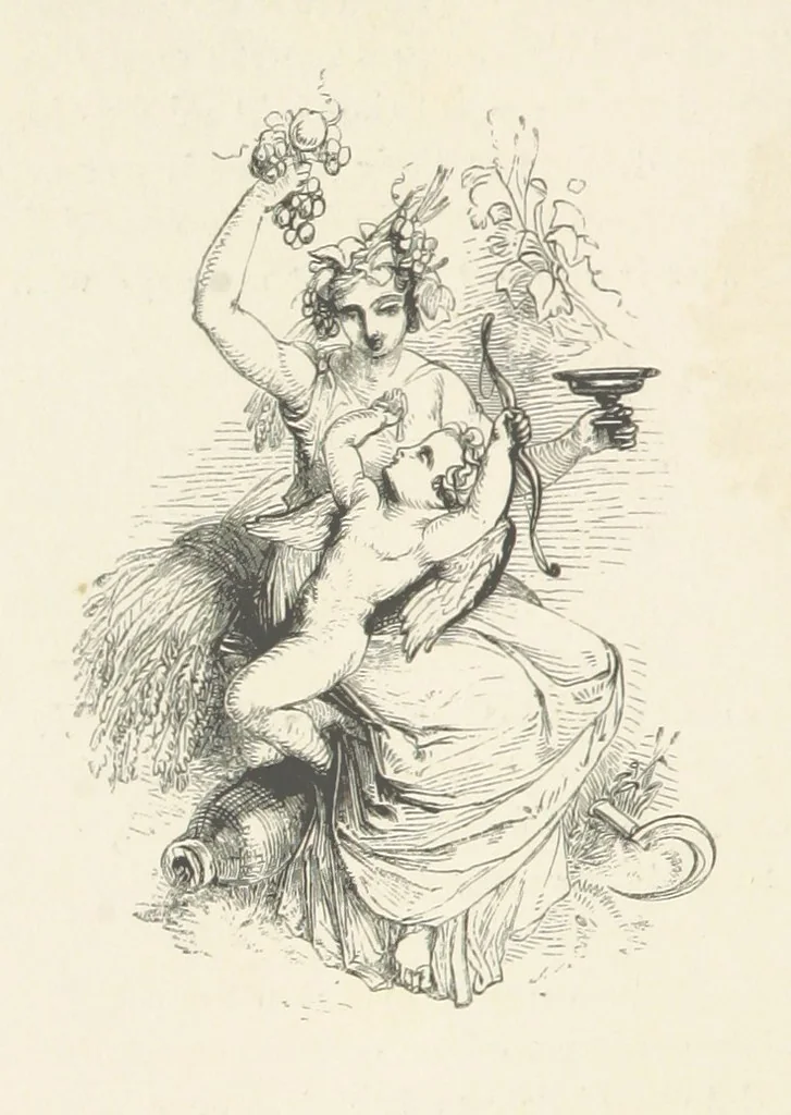 An illustration from The Poetical Works of Thomas Campbell. Illustrated by twenty vignettes from designs by Turner, and thirty-seven woodcuts from designs by Harvey. [With a portrait, 1843, leaf 290