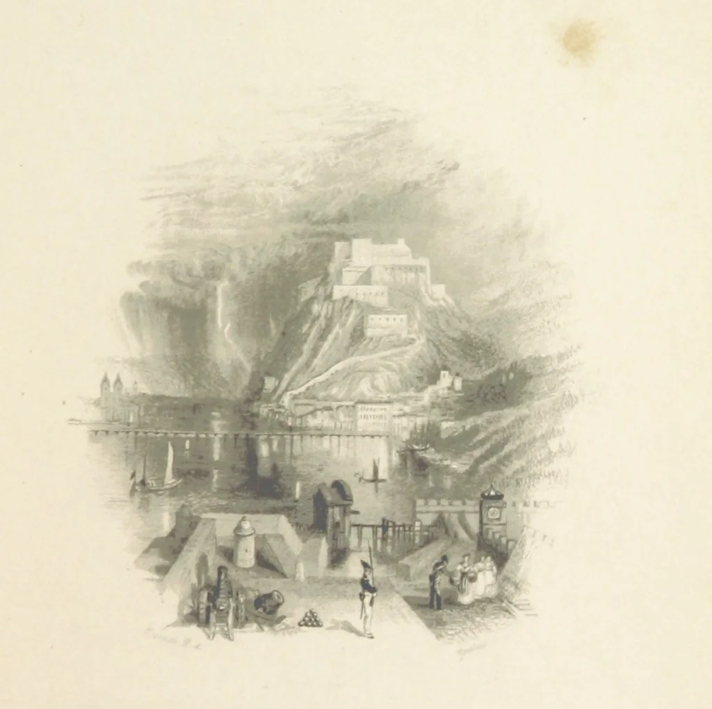 An illustration from The Poetical Works of Thomas Campbell. Illustrated by twenty vignettes from designs by Turner, and thirty-seven woodcuts from designs by Harvey. [With a portrait, 1843, leaf 305
