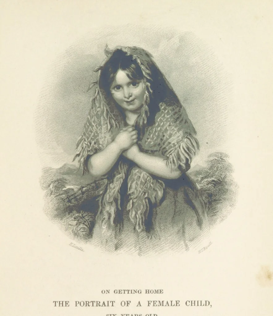 An illustration from The Poetical Works of Thomas Campbell. Illustrated by twenty vignettes from designs by Turner, and thirty-seven woodcuts from designs by Harvey. [With a portrait, 1843, leaf 353