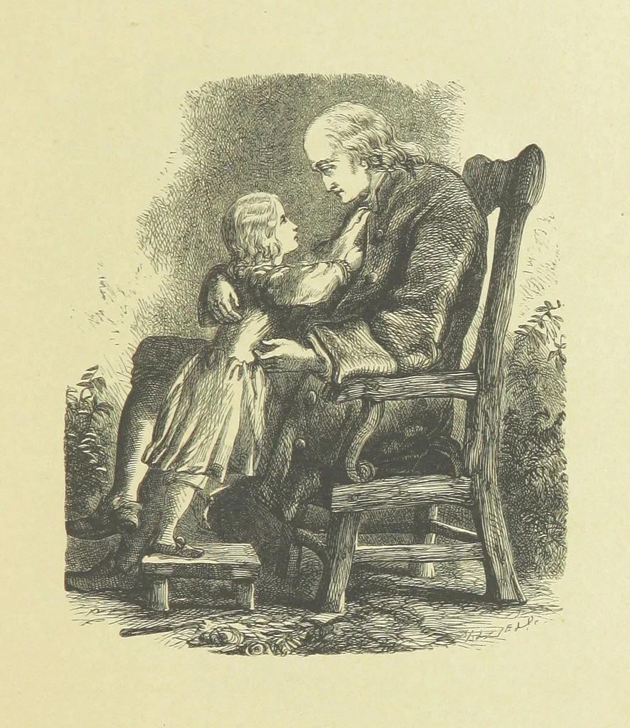 An illustration from Gertrude of Wyoming ... With thirty-five illustrations engraved by the Brothers Dalziel, 1857, leaf 23