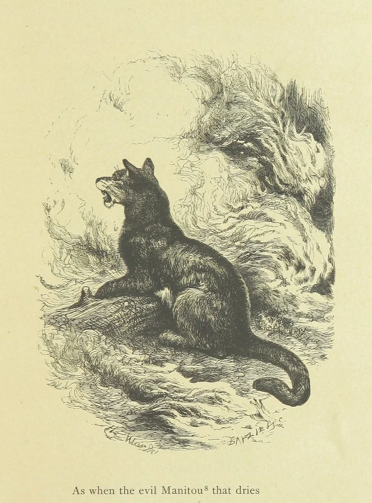 An illustration from Gertrude of Wyoming ... With thirty-five illustrations engraved by the Brothers Dalziel, 1857, leaf 27