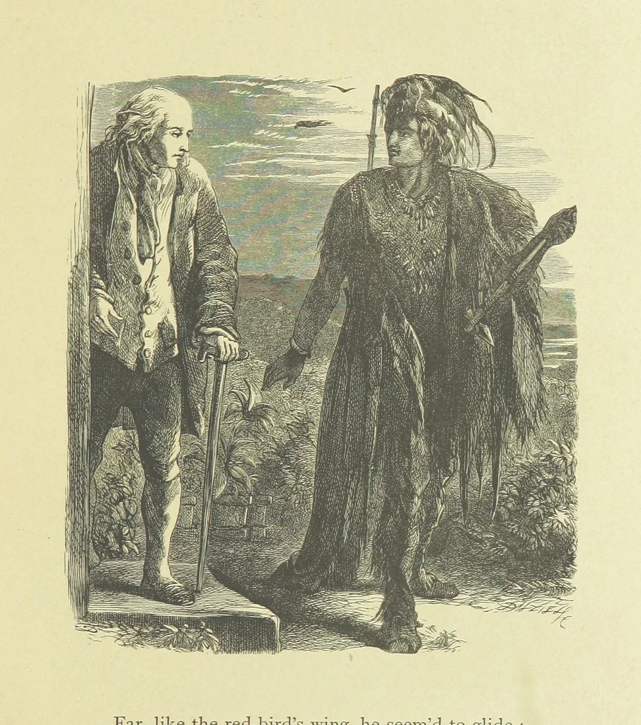 An illustration from Gertrude of Wyoming ... With thirty-five illustrations engraved by the Brothers Dalziel, 1857, leaf 35
