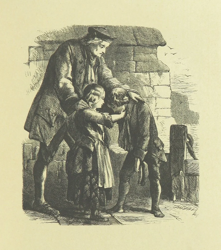An illustration from Gertrude of Wyoming ... With thirty-five illustrations engraved by the Brothers Dalziel, 1857, leaf 53