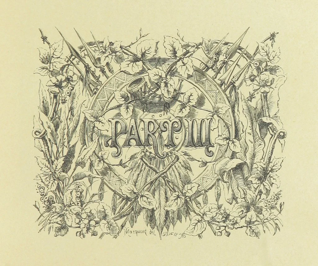 An illustration from Gertrude of Wyoming ... With thirty-five illustrations engraved by the Brothers Dalziel, 1857, leaf 59