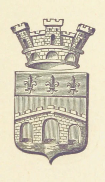 An illustration from Histoire de la ville de Pont-Audemer. [With a “Notice sur M. Canel” by A. Montier and a portrait, 1885, leaf 11