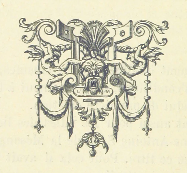 An illustration from Histoire de la ville de Pont-Audemer. [With a “Notice sur M. Canel” by A. Montier and a portrait, 1885, leaf 478