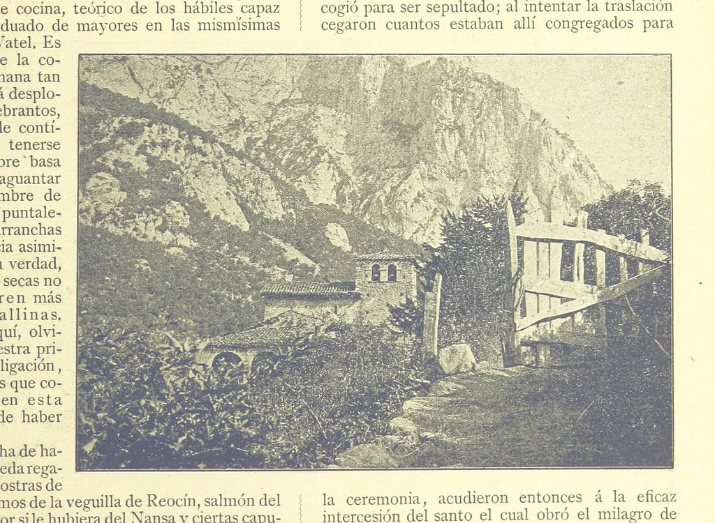 An illustration from De Cantabria. Letras.-Artes.-Historia.-Su vida actual. [With illustrations, 1890, leaf 101