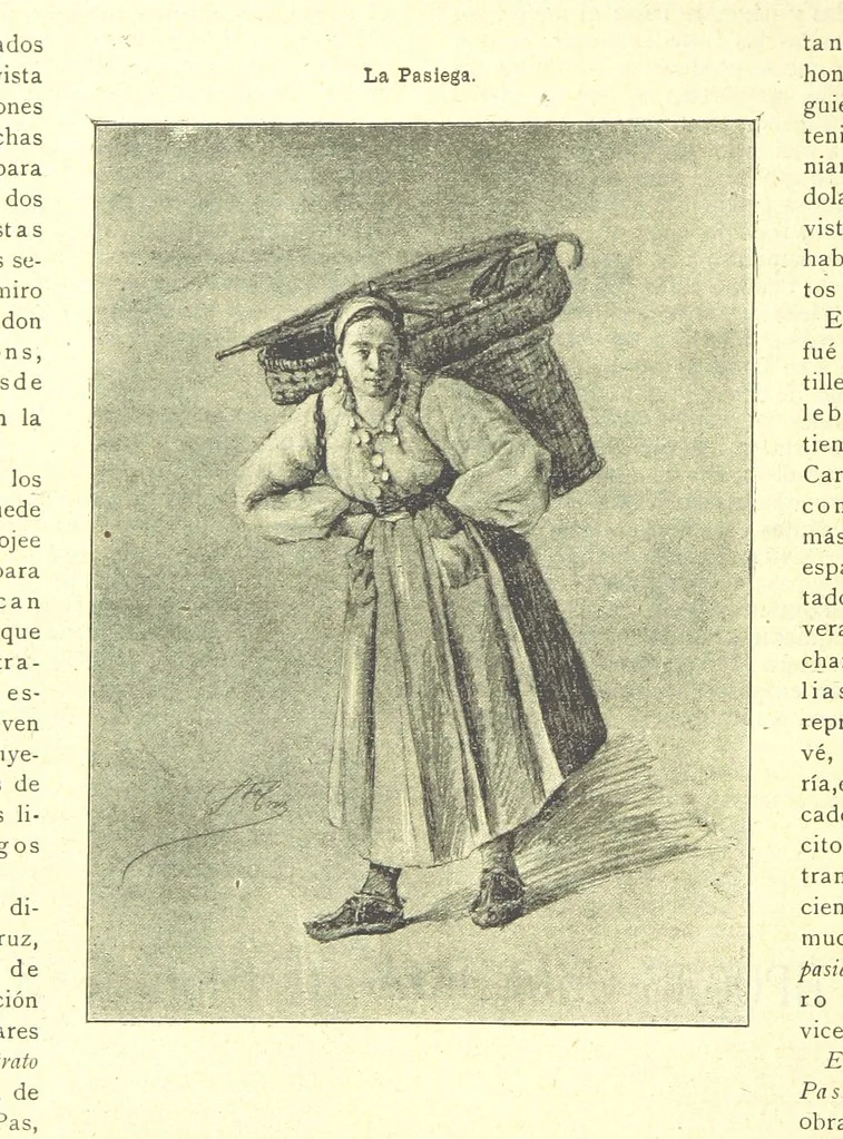 An illustration from De Cantabria. Letras.-Artes.-Historia.-Su vida actual. [With illustrations, 1890, leaf 124