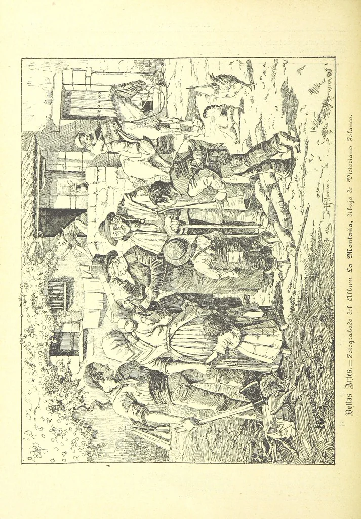 An illustration from De Cantabria. Letras.-Artes.-Historia.-Su vida actual. [With illustrations, 1890, leaf 150