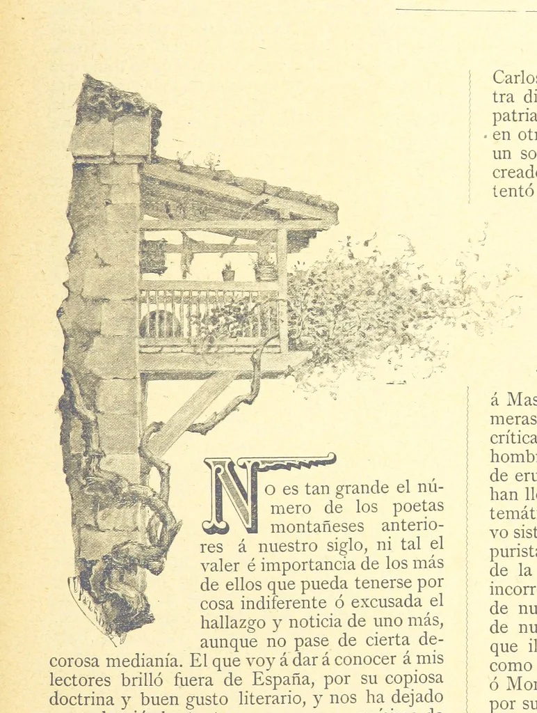 An illustration from De Cantabria. Letras.-Artes.-Historia.-Su vida actual. [With illustrations, 1890, leaf 237