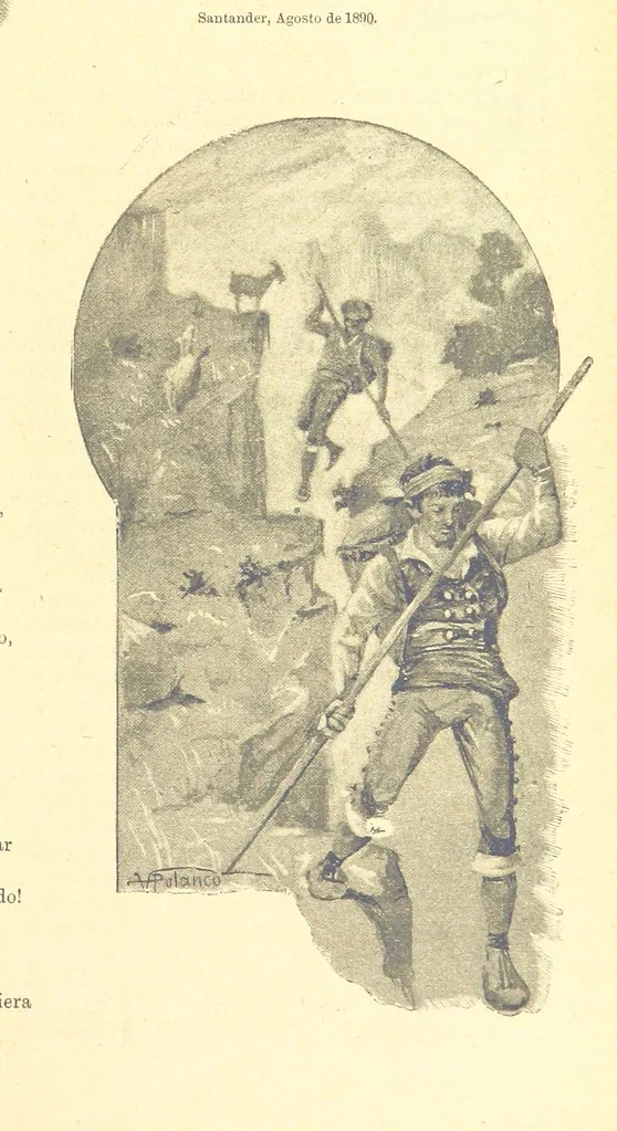An illustration from De Cantabria. Letras.-Artes.-Historia.-Su vida actual. [With illustrations, 1890, leaf 257