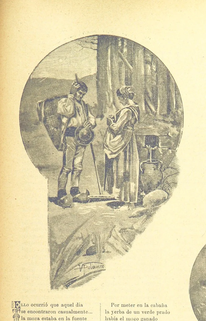 An illustration from De Cantabria. Letras.-Artes.-Historia.-Su vida actual. [With illustrations, 1890, leaf 257