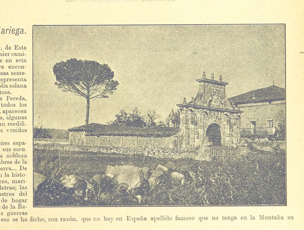 An illustration from De Cantabria. Letras.-Artes.-Historia.-Su vida actual. [With illustrations, 1890, leaf 37