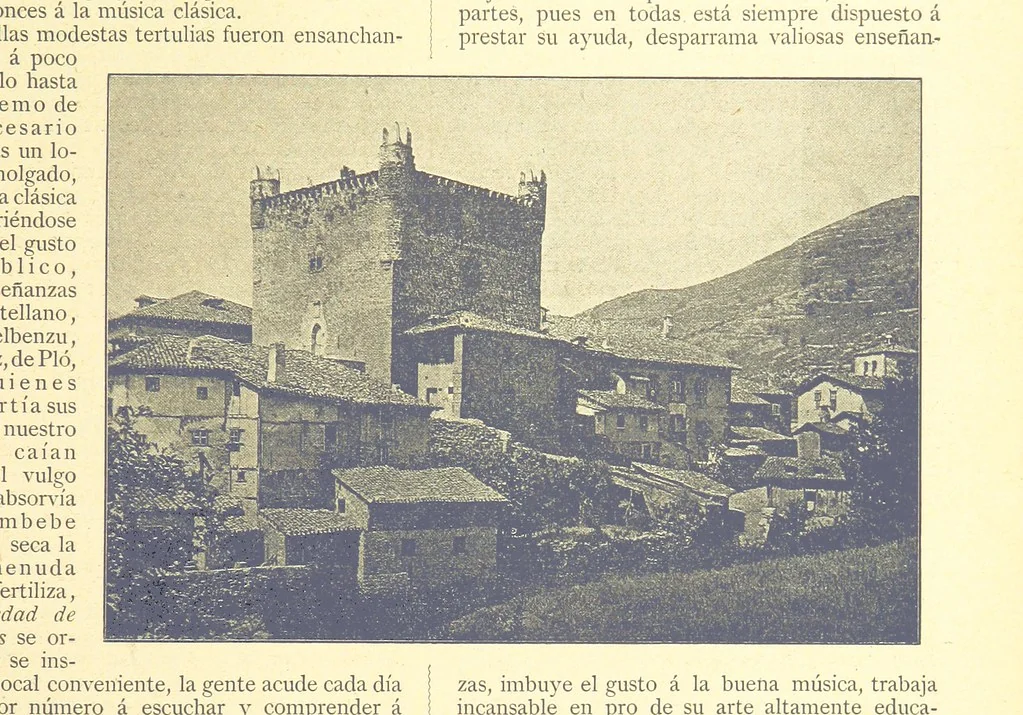 An illustration from De Cantabria. Letras.-Artes.-Historia.-Su vida actual. [With illustrations, 1890, leaf 47