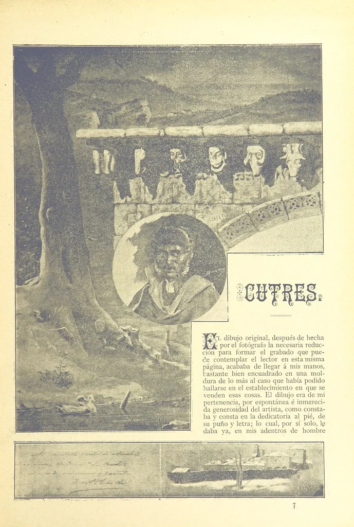An illustration from De Cantabria. Letras.-Artes.-Historia.-Su vida actual. [With illustrations, 1890, leaf 51