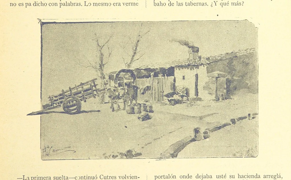 An illustration from De Cantabria. Letras.-Artes.-Historia.-Su vida actual. [With illustrations, 1890, leaf 55