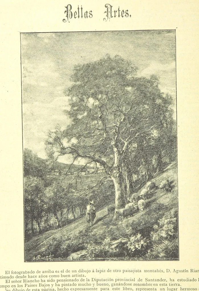 An illustration from De Cantabria. Letras.-Artes.-Historia.-Su vida actual. [With illustrations, 1890, leaf 60
