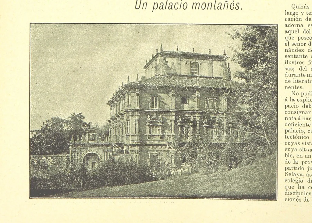 An illustration from De Cantabria. Letras.-Artes.-Historia.-Su vida actual. [With illustrations, 1890, leaf 84
