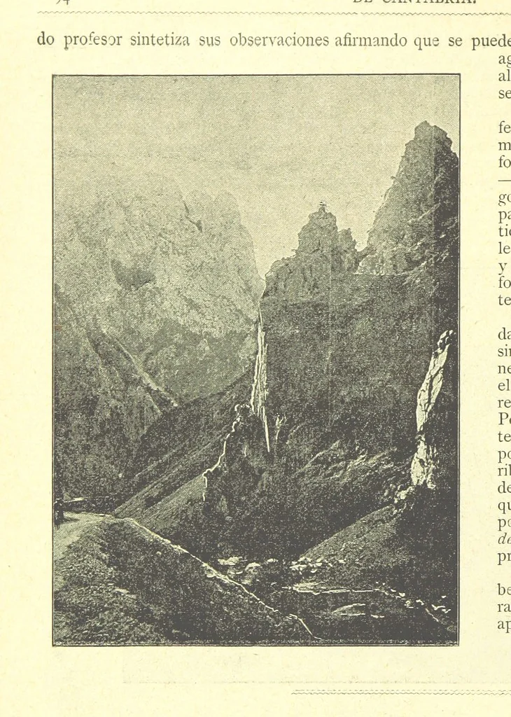 An illustration from De Cantabria. Letras.-Artes.-Historia.-Su vida actual. [With illustrations, 1890, leaf 96