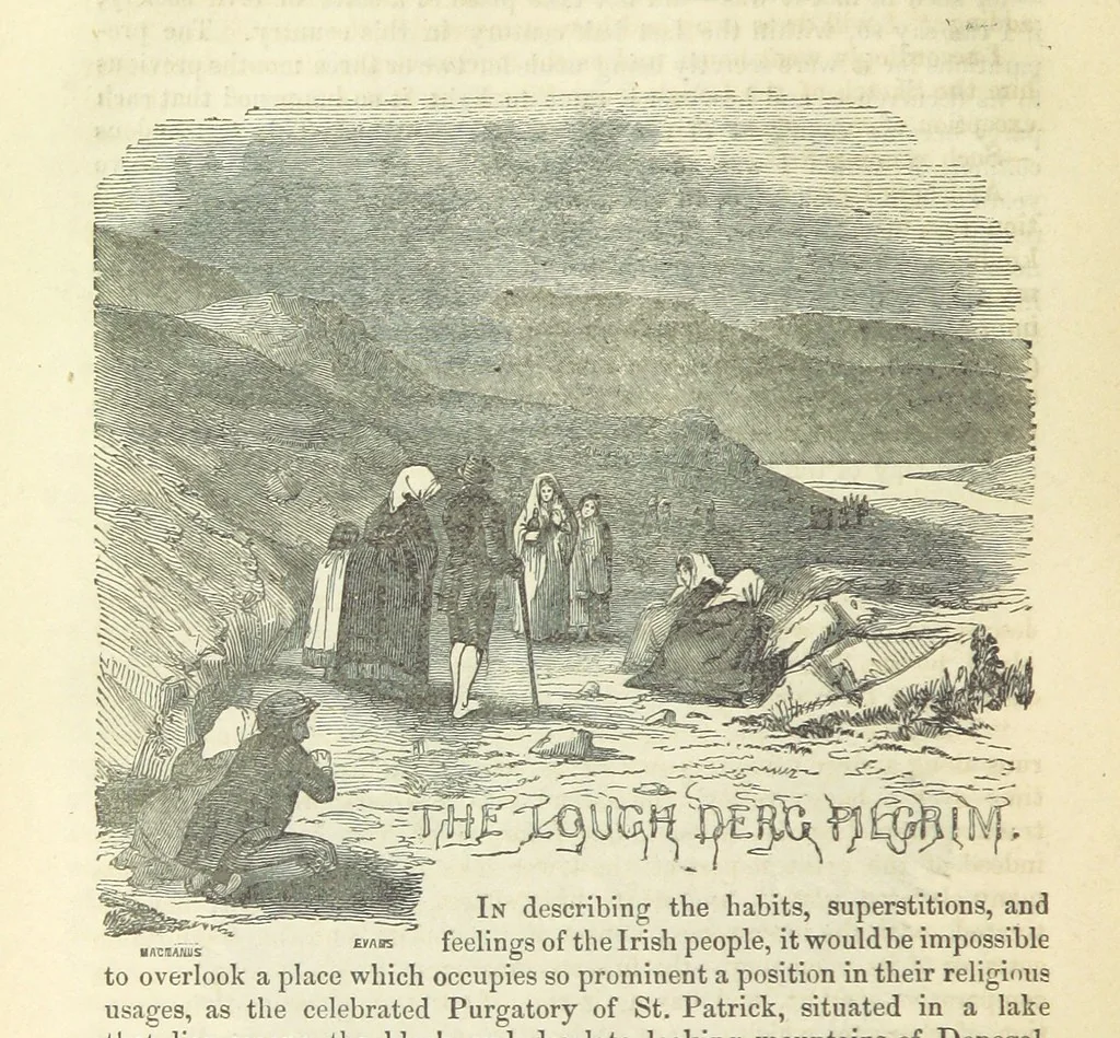 An illustration from Traits and Stories of the Irish Peasantry ... Fourth edition, 1864, leaf 298