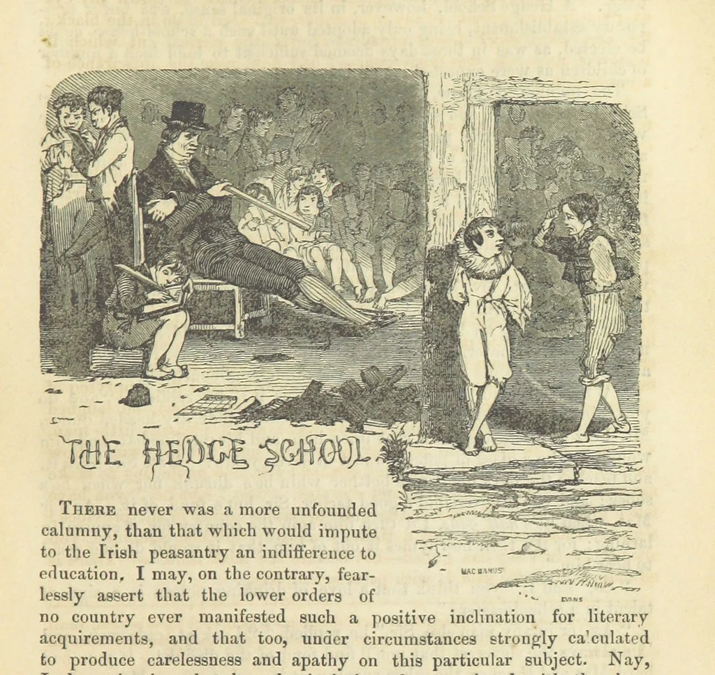 An illustration from Traits and Stories of the Irish Peasantry ... Fourth edition, 1864, leaf 337