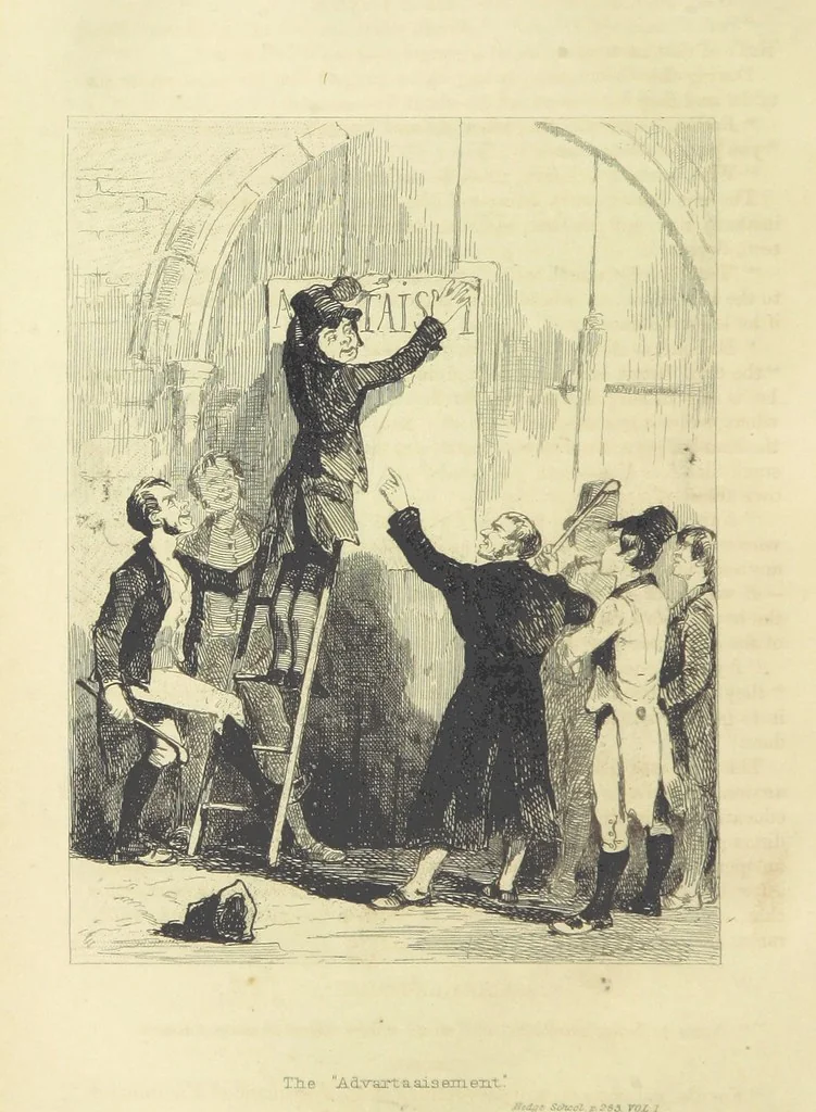 An illustration from Traits and Stories of the Irish Peasantry ... Fourth edition, 1864, leaf 350