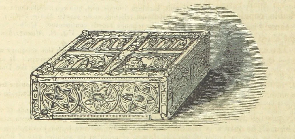An illustration from Traits and Stories of the Irish Peasantry ... Fourth edition, 1864, leaf 484