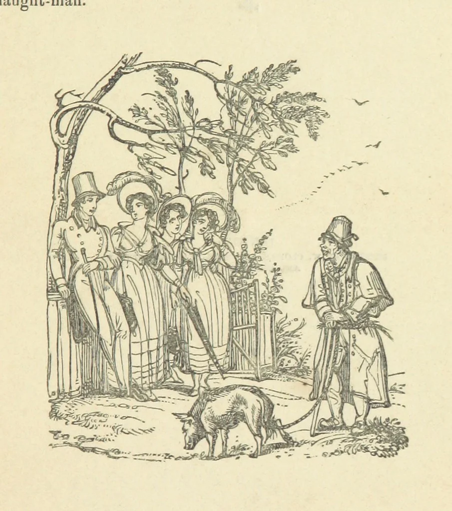 An illustration from Traits and Stories of the Irish Peasantry ... Fourth edition, 1864, leaf 509