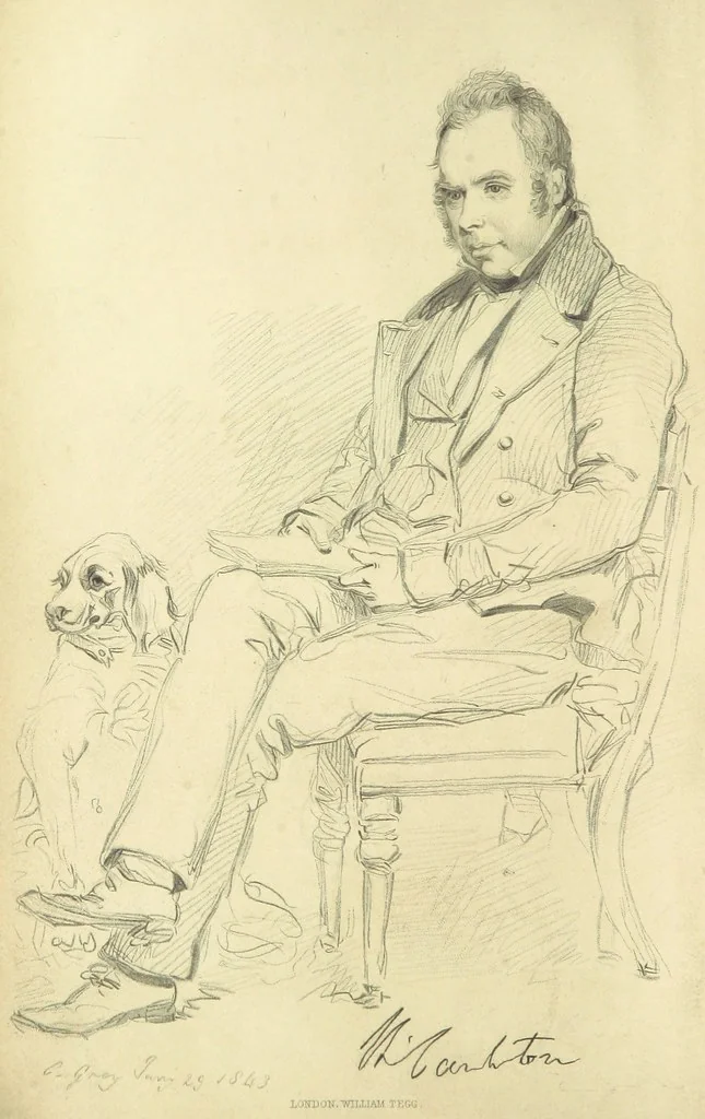 An illustration from Traits and Stories of the Irish Peasantry ... Fourth edition, 1864, leaf 6