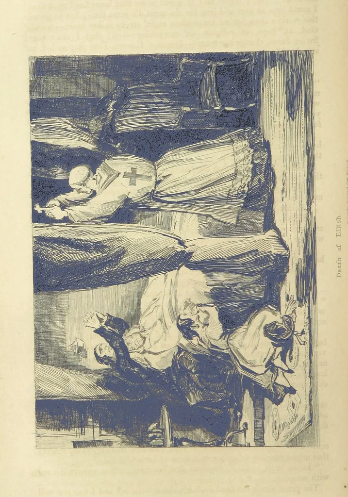 An illustration from Traits and Stories of the Irish Peasantry ... Fourth edition, 1864, leaf 64