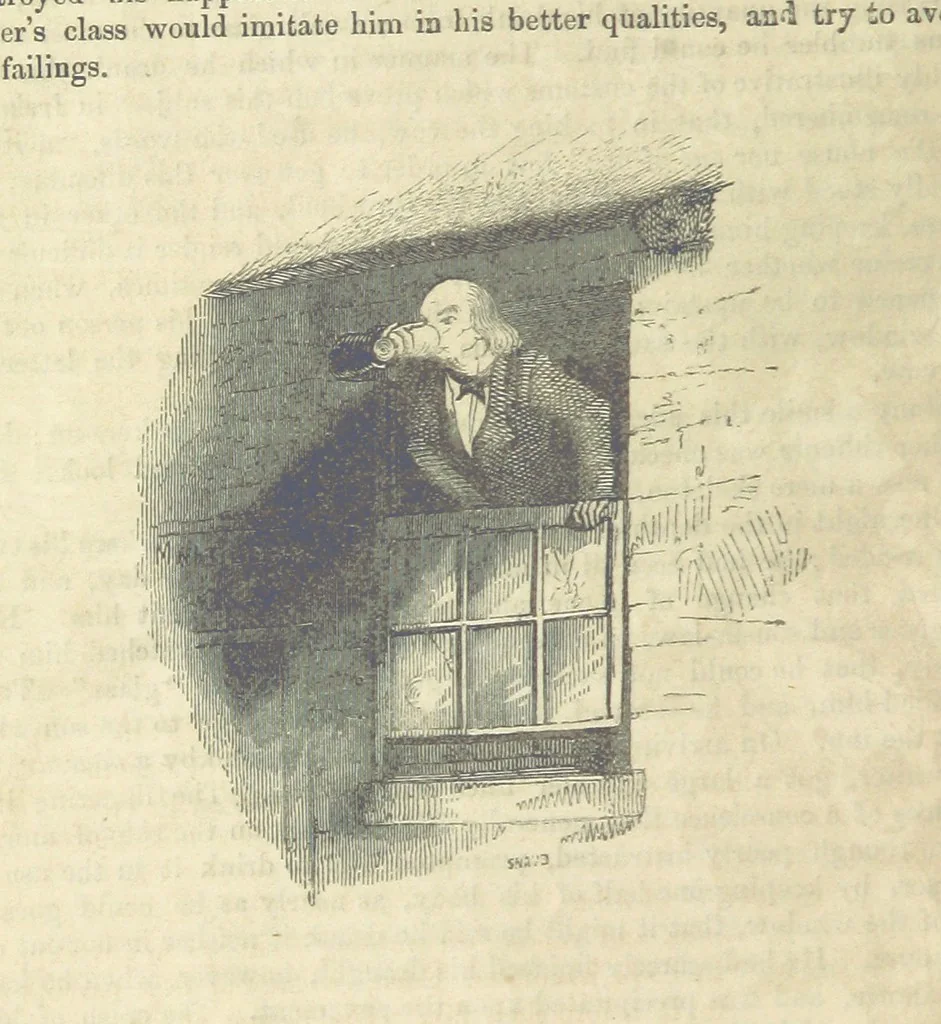 An illustration from Traits and Stories of the Irish Peasantry ... Fourth edition, 1864, leaf 88