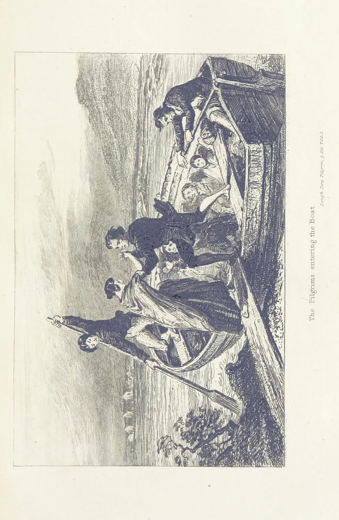 An illustration from Traits and Stories of the Irish Peasantry ... Fourth edition, 1876, leaf 321