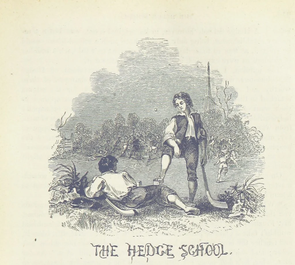 An illustration from Traits and Stories of the Irish Peasantry ... Fourth edition, 1876, leaf 337